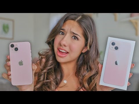 Unboxing the (not so pink) iPhone 13