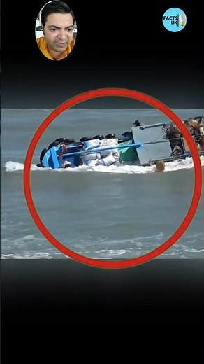 "Survival at Sea: Capsized Boat Rescue! 🚤🌊"**