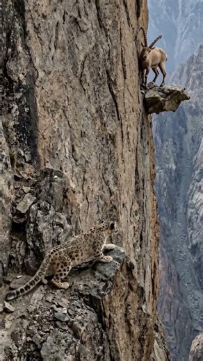 Why Snow Leopards Hate Chasing Ibex 🐆🐐