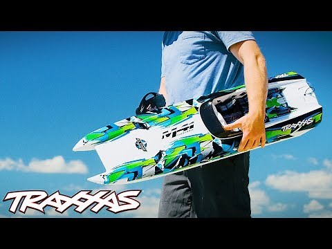 50+MPH R/C Catamaran | Traxxas M41