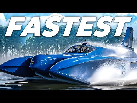 Top 30 Fastest Boats of All Time, Speed and Engineering You've Never Seen!