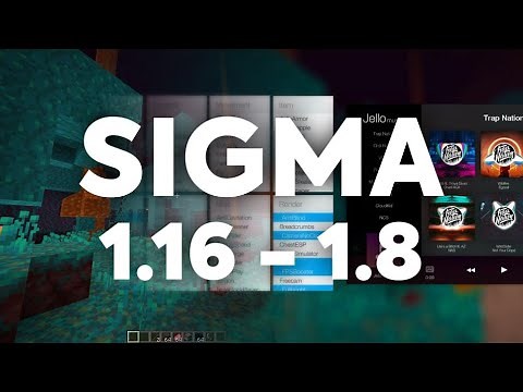 The BEST 1.16 Minecraft Hacked Client - Sigma 5.0 Download - WORKS WITH ALL VERSIONS
