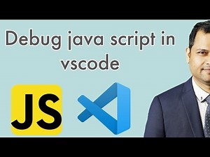 How to debug javascript code in VSCode | debug nodejs script | Breakpoints and watch expressions