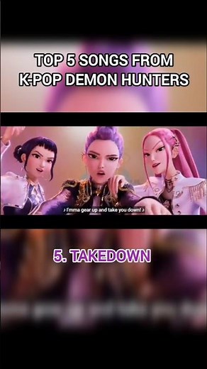 The BEST songs from K-Pop Demon Hunter