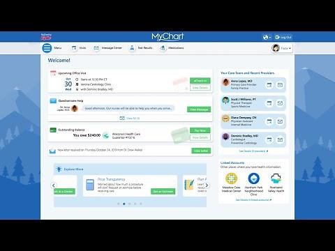 The New MyChart Experience (For Desktop)