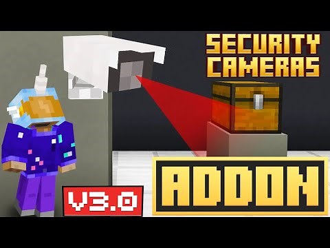 Minecraft Security Cameras Addon v3 1.21 +