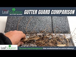 Gutter Guard Comparison | Mirco Mesh Gutter Guards