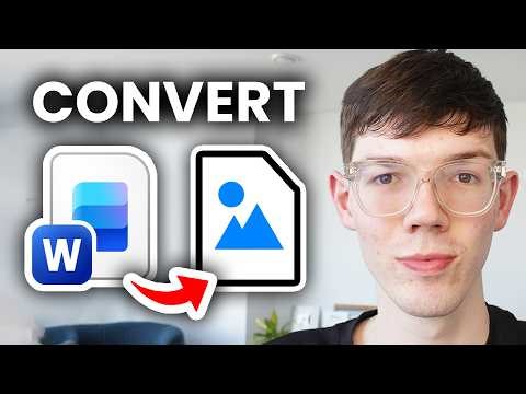 How To Convert Microsoft Word To Picture (JPEG, PNG) - For Free