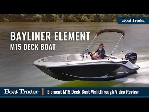 2022 Bayliner M15 Deck Boat Review: Full Walkthrough Video