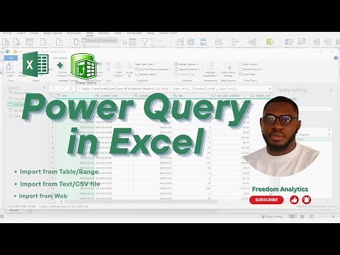 Power Query in Excel | Clean & Transform Data from CSV, Web, and Tables (Beginner Tutorial)