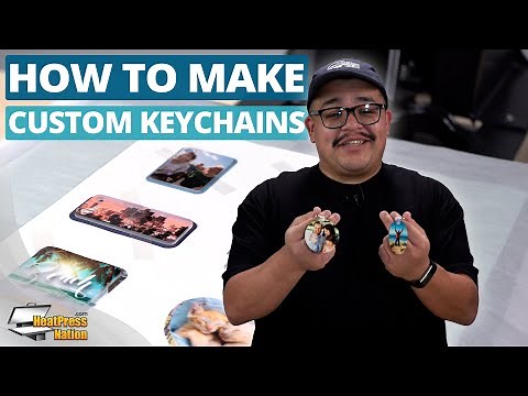 How To Make Custom Keychains With Sublimation