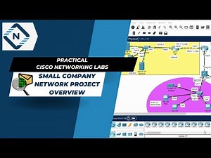 Small Company Network Project Overview | CISCO Packet Tracer | Video # 45