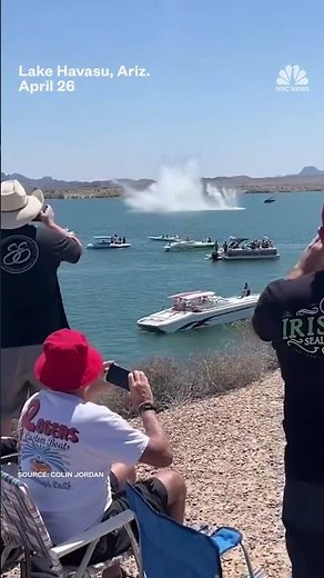 High-powered boat flips at annual Arizona boating event