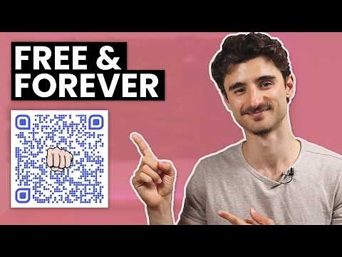 How to make a FREE QR code for website link (URL) - QR Code Cactus