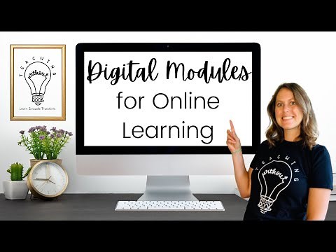 How to Create Digital Modules for Online Learning + FREE GUIDE