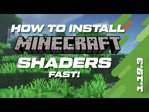 How to install Shaders on Minecraft PC 1.19