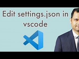 How to access and edit settings json in vscode | workspace and user settings.json file