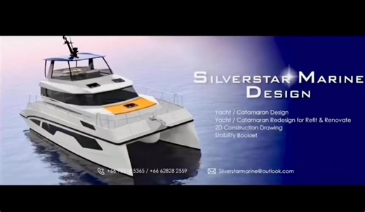 N E W D E S I G N C A T P E A R L 5 5 | Silverstar Marine Design