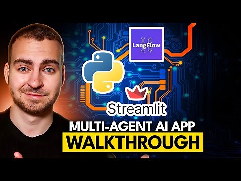 ADVANCED Python AI Multi-Agent Tutorial (RAG, Streamlit, Langflow & More!)