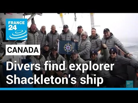 British explorer Shackleton's ship Quest found off Canada coast • FRANCE 24 English