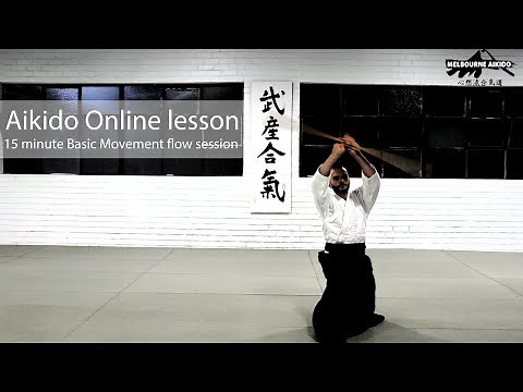 Solo Aikido practice Session 1 | Basic Aikido Movements