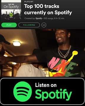 Spotify - Web Player: Music TOP 100 SONGS VIBE X Mac Rell