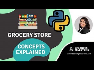 HOW TO MAKE A GROCERY STORE IN PYTHON (2024)