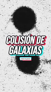 Gotas de agua sobre jabón que imitan galaxias chocando