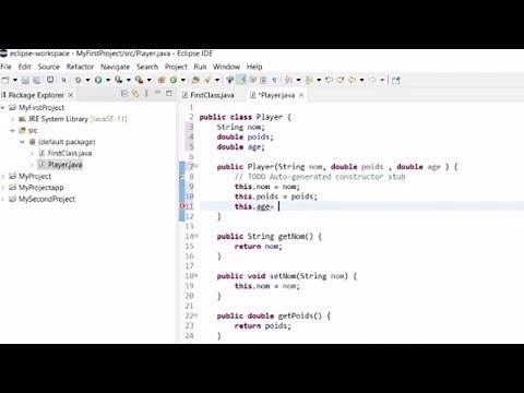 Comment créer une première application Java sur Eclipse