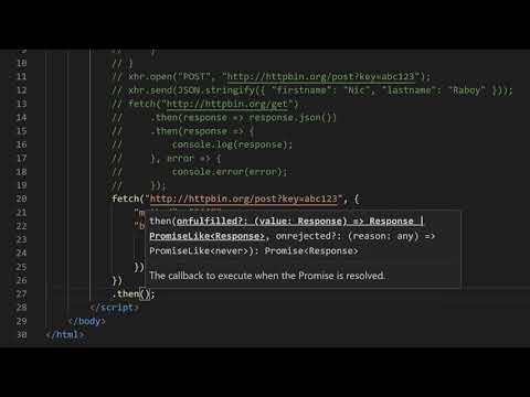Execute HTTP Requests in JavaScript Applications