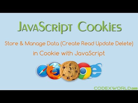 Store Data in Cookies with JavaScript