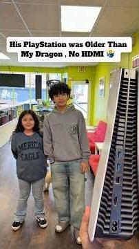 His PlayStation Had No HDMI in it 😱 #shorts