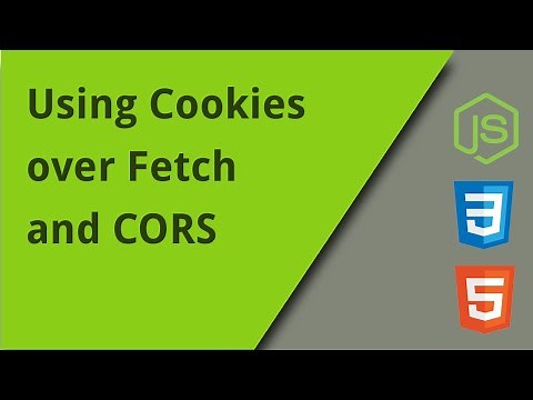 Fetch, CORS, and Cookies
