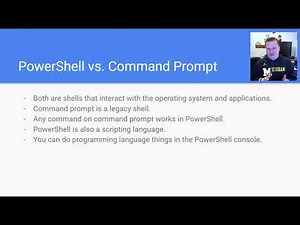 PowerShell vs. Command Prompt (cmd)