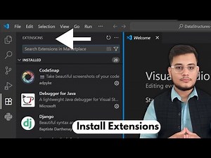 How to Install Extensions in VS Code | Step-by-Step Guide for Beginners (2025)