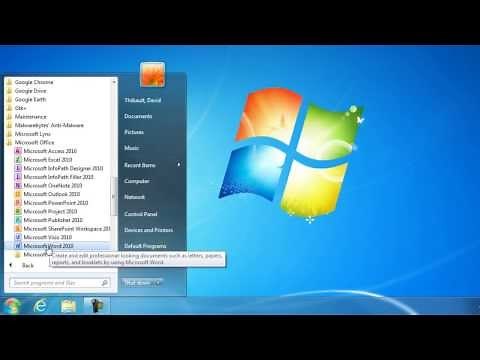 New Features on the Windows 7 Start Menu