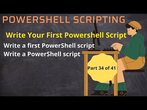 Write a first PowerShell script