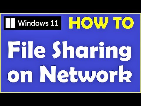 How to Share File / Folder on a Network in Windows 11