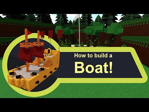 How to Build the Thumbnail Boat in Build A Boat For Treasure!