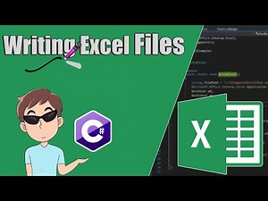 How to write Excel files in C#