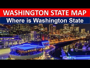 Washington state map