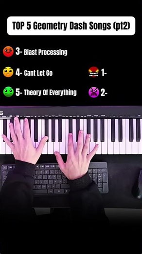 TOP 5 Geometry Dash Songs Part 2 #geometrydash