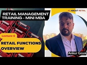Lecture 6 | Retail Management Training | Core Retail Functions Behind Every Store | Retail Ops