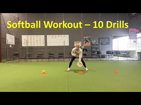 Softball Workout - 10 Drills