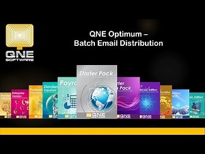 QNE Optimum - Batch Email Distribution