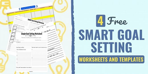 5 SMART Goal Setting Worksheets & Templates [2026 Update] | Develop Good Habits