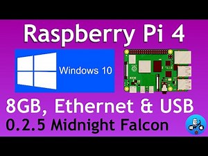 Raspberry Pi 4. How to install Windows 10 with 8GB & Ethernet. Midnight Falcon 0.2.5. WOR part 15.