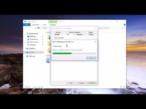 How To Run Chkdsk Utility On Windows 10/8/7