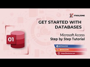 Master the Basics: Get Started with Microsoft Access Databases | Step by Step | Tutorial