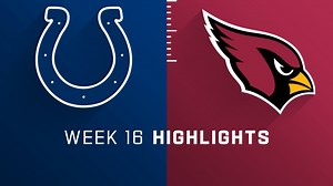 Colts vs. Cardinals highlights | Week 16